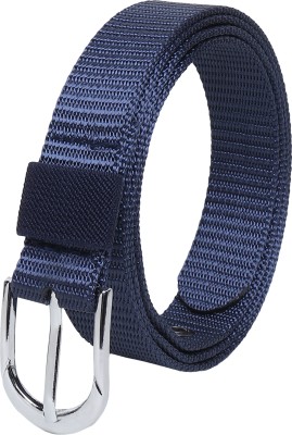 LOOPA Women Casual Blue Nylon Belt