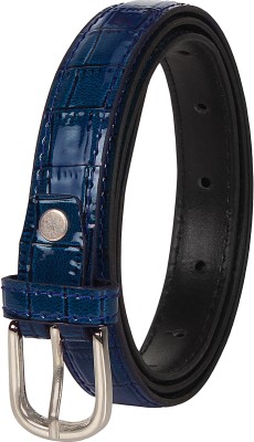 SIDEWOK Women Casual Blue Artificial Leather Belt