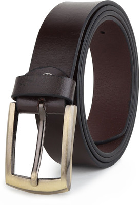 Roadster Men Formal Brown Genuine Leather Belt