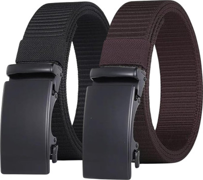 Zara Creation Men Casual Black, Purple Nylon Belt