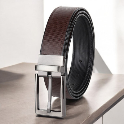 Roadster Men Formal, Casual, Evening, Party Brown, Black Artificial Leather Reversible Belt