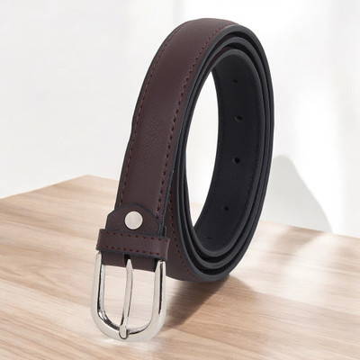 PROVOGUE Women Formal Brown Artificial Leather Belt