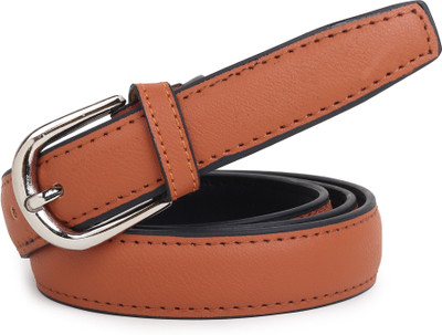 PROVOGUE Women Formal, Casual Tan Synthetic Belt