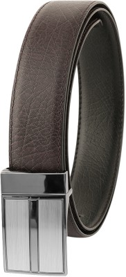 ZEVORA Men Casual, Formal, Party Brown Genuine Leather Reversible Belt