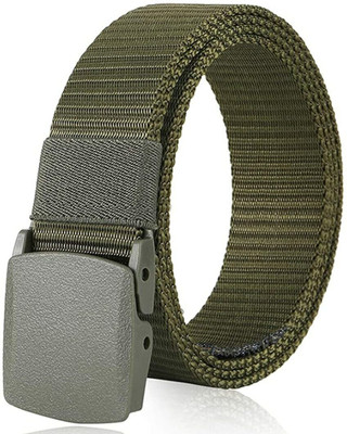Icongadget Men & Women Formal, Casual, Party Green Nylon Belt