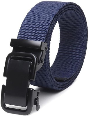 VS Unique Collection Men Casual, Formal, Party Blue Nylon Belt