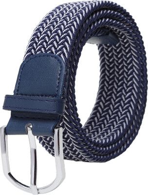 LOOPA Men Casual Blue Nylon Belt