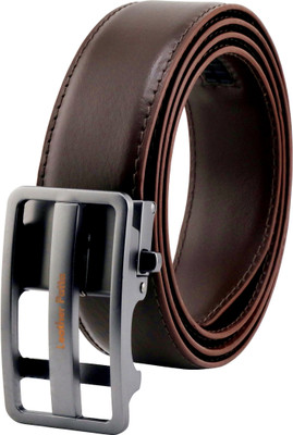 Leather Patta Men Formal Brown Genuine Leather Belt