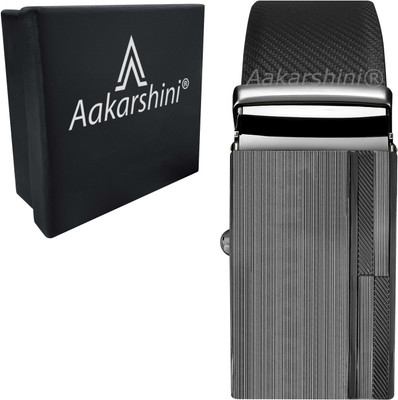 Aakarshini Men Formal Black, Brown Genuine Leather Reversible Belt
