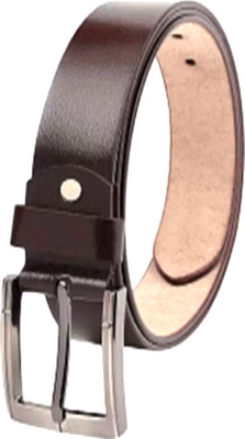 Icongadget Men Formal, Casual Brown Genuine Leather Belt