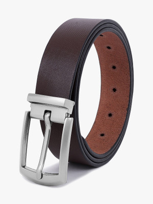 Roadster Men Formal, Casual, Evening, Party Brown Genuine Leather Belt