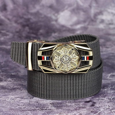 TPM Men Casual, Evening, Formal, Party Multicolor Fabric Belt