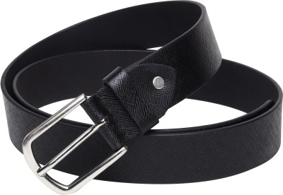 Jungler Men Formal, Party, Evening, Casual Black Genuine Leather Belt