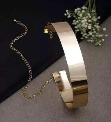 Bhabha creation Women Party, Formal, Casual Gold Fabric, Cork Belt