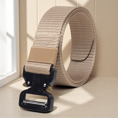 KILLER Men Casual Beige Nylon Belt