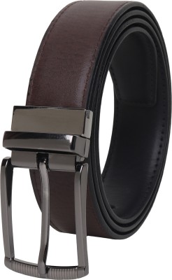 LOOPA Men Casual, Formal Brown Artificial Leather Reversible Belt