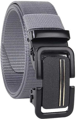 LEATHERTONE Men Evening, Party Brown Nylon Belt