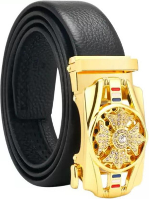 Icongadget Boys Casual, Formal, Evening, Party Black Texas Leatherite Belt