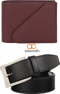 Amicraft Men Casual Multicolor Artificial Leather Belt