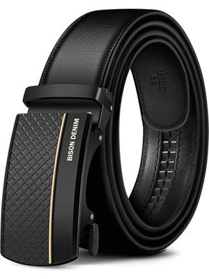 KILLER Men Formal, Casual, Party, Evening Black Artificial Leather Belt