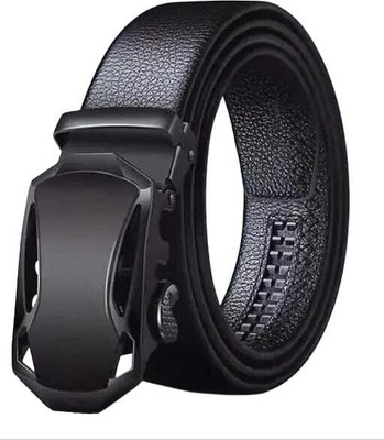 Zhermack Men Casual Black Artificial Leather Belt
