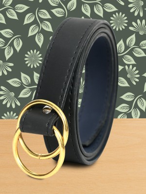 Dressberry Women Casual Black Artificial Leather Belt