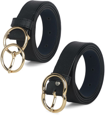 Contra Women Formal, Casual, Party Black Artificial Leather Belt