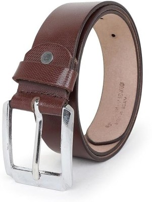 CIMONI Men Casual Brown Genuine Leather Belt