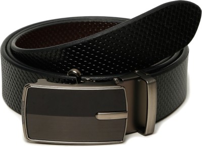 TYBELT Men Casual, Party, Formal, Evening Black Genuine Leather Reversible Belt