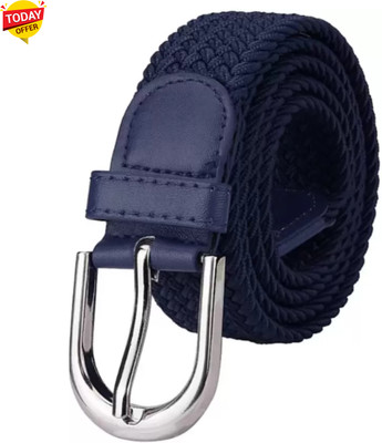 Artisanwear Men & Women Casual Blue Canvas Belt