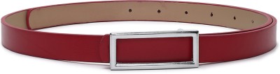 house of common Girls Casual Red Synthetic Reversible Belt