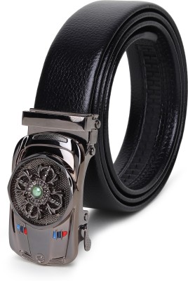 LOOPA Men Casual, Formal Black Artificial Leather Belt