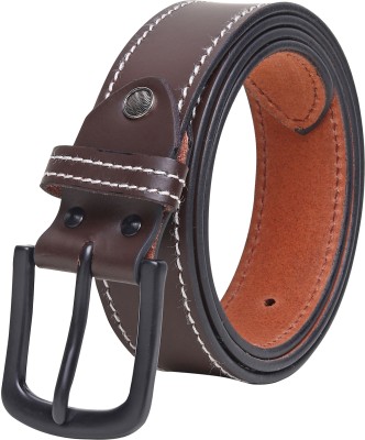 Roadster Men Formal, Casual, Party, Party Brown Genuine Leather Belt