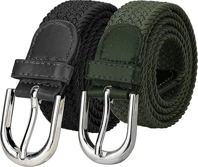 DARKLEATHERIS Men Casual, Evening, Formal Multicolor Nylon Belt