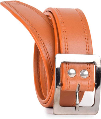 VINAYAK TRADERS Men Casual, Evening, Formal, Party Tan Artificial Leather Belt
