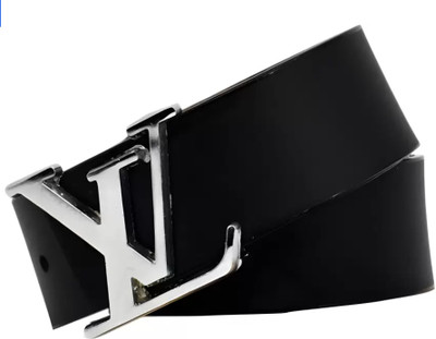 LEATHERTONE Men Casual, Evening, Formal Black Artificial Leather Belt