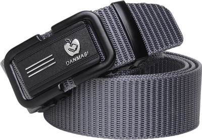 zaphod Men Grey Nylon, Synthetic Belt