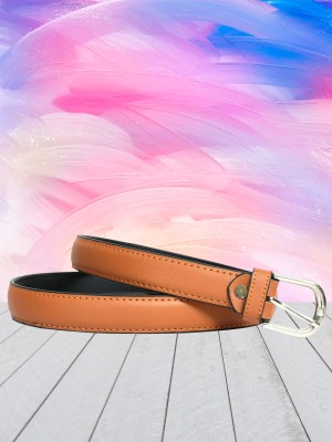 Dressberry Women Casual Tan Artificial Leather Belt