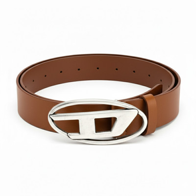 xelcis Men & Women Casual, Evening, Formal, Party Tan Genuine Leather Belt