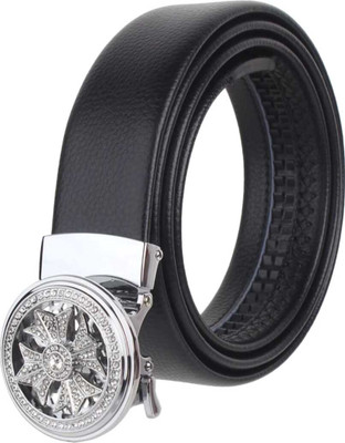 VINAYAK TRADERS Men Casual, Evening, Formal, Party Black Artificial Leather Belt