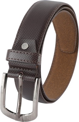 ZEVORA Men Casual, Evening, Formal, Party Brown Genuine Leather Belt