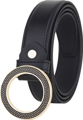 Mast & Harbour Women Casual Black Artificial Leather Belt