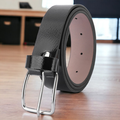 Roadster Men Formal Black Artificial Leather Belt