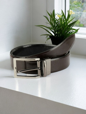 Kastner Men Formal Multicolor Artificial Leather Reversible Belt