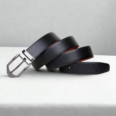 Allen Solly Men Formal, Casual, Party Black, Tan Texas Leatherite Reversible Belt