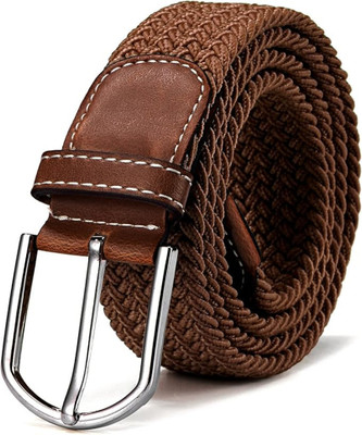DARKLEATHERIS Men Casual, Evening, Formal Tan Nylon Belt