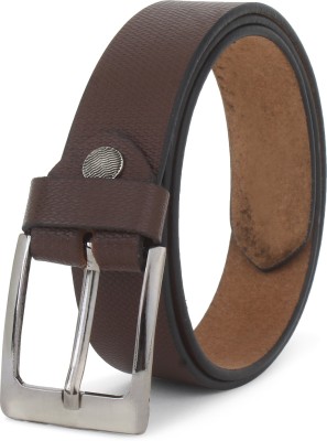 ZACHARIAS Boys Casual, Formal, Party Brown Genuine Leather Belt