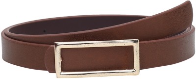 Crusset Women Casual Brown Artificial Leather Belt