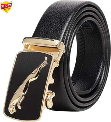 Artisanwear Men Casual Black Artificial Leather Belt