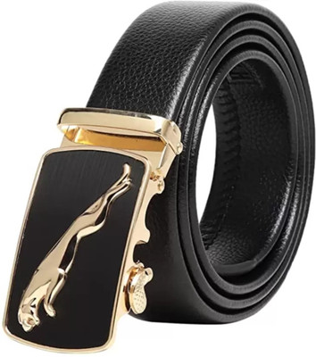 Niddleman Men Casual, Formal, Party Black Artificial Leather Belt